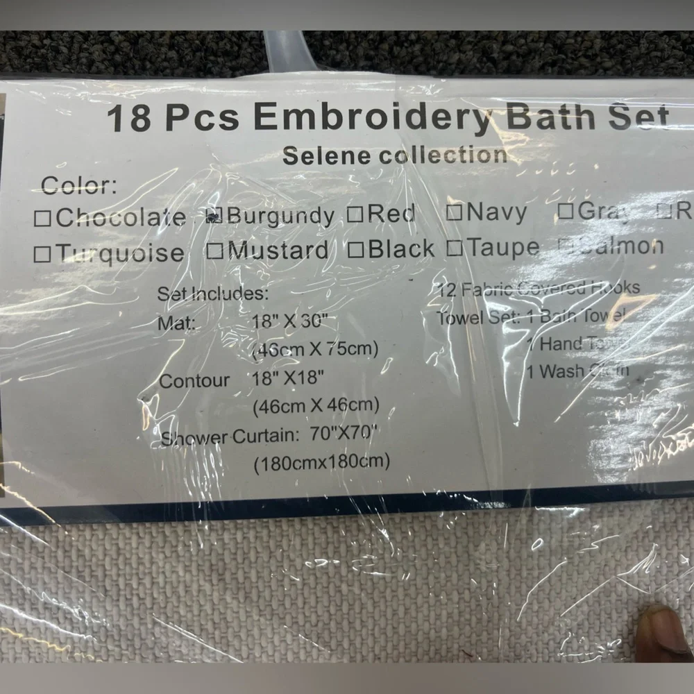 Fresh start bathroom set